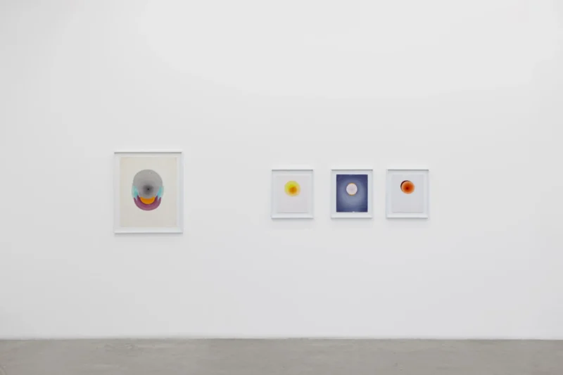 Installation shot from Melissa Huddleston: The Drops, @ Luis De Jesus Los Angeles