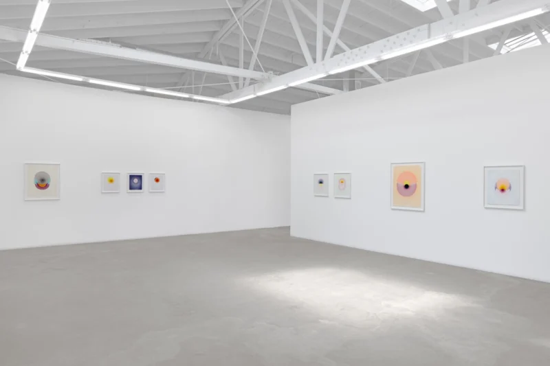 Installation shot from Melissa Huddleston: The Drops, @ Luis De Jesus Los Angeles