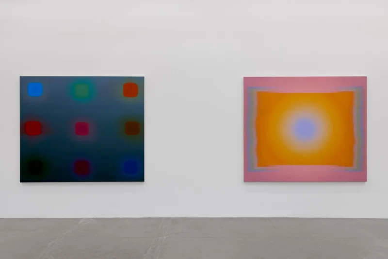 Installation shot from Nicolas Grenier: Flags, @ Luis De Jesus Los Angeles