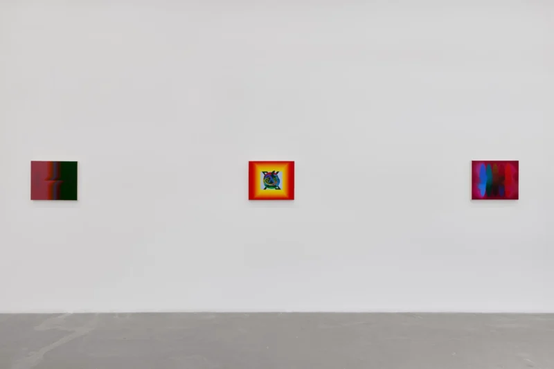 Installation shot from Nicolas Grenier: Flags, @ Luis De Jesus Los Angeles