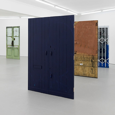 Image from Fiona Connor: I haven’t arrived yet, Closed Down Clubs, at Maureen Paley, 4 Herald St