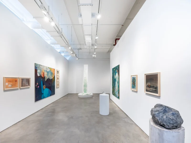 Installation shot from Amelia Toledo and Cristina Canale: On the Nature of Figures, @ Nara Roesler
