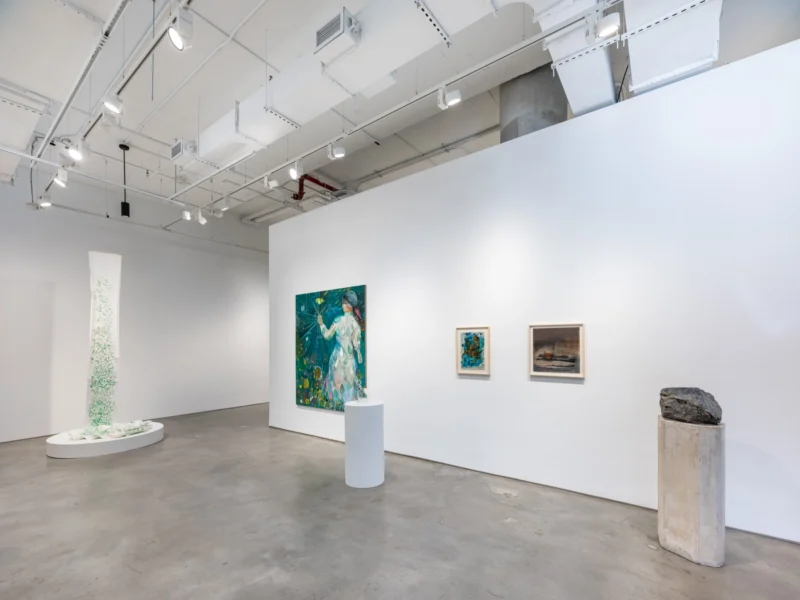 Installation shot from Amelia Toledo and Cristina Canale: On the Nature of Figures, @ Nara Roesler