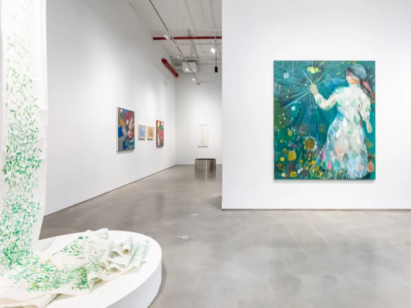 Installation shot from Amelia Toledo and Cristina Canale: On the Nature of Figures, @ Nara Roesler