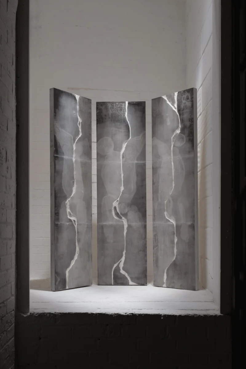 Installation shot from Carolina Aguirre: It murmurs, @ Palmer Gallery