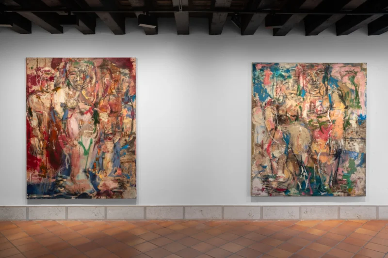 Installation shot from Daniel Crews-Chubb: The Belt of Venus, @ Patricia Low Contemporary