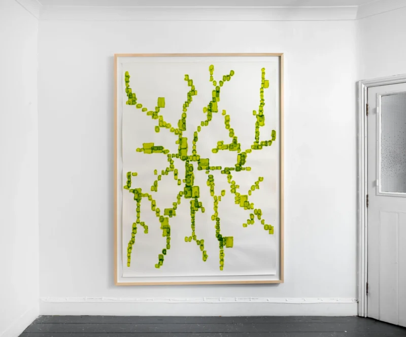 Installation shot from Thomas Müller: Metaxy, @ Patrick Heide Contemporary Art