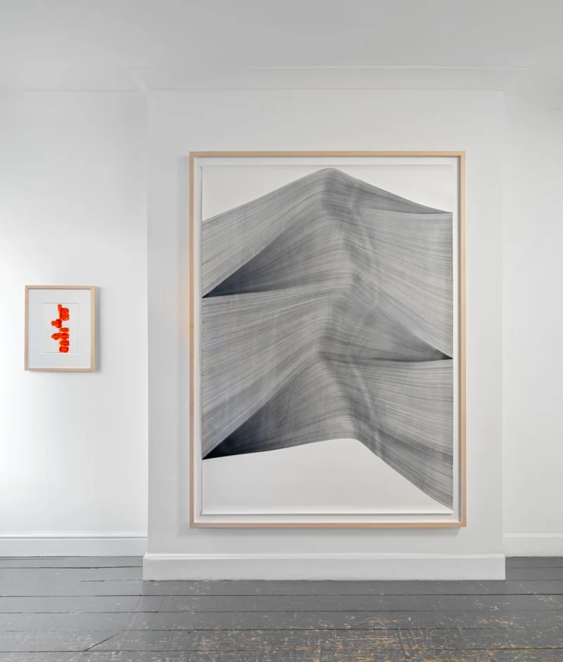 Installation shot from Thomas Müller: Metaxy, @ Patrick Heide Contemporary Art