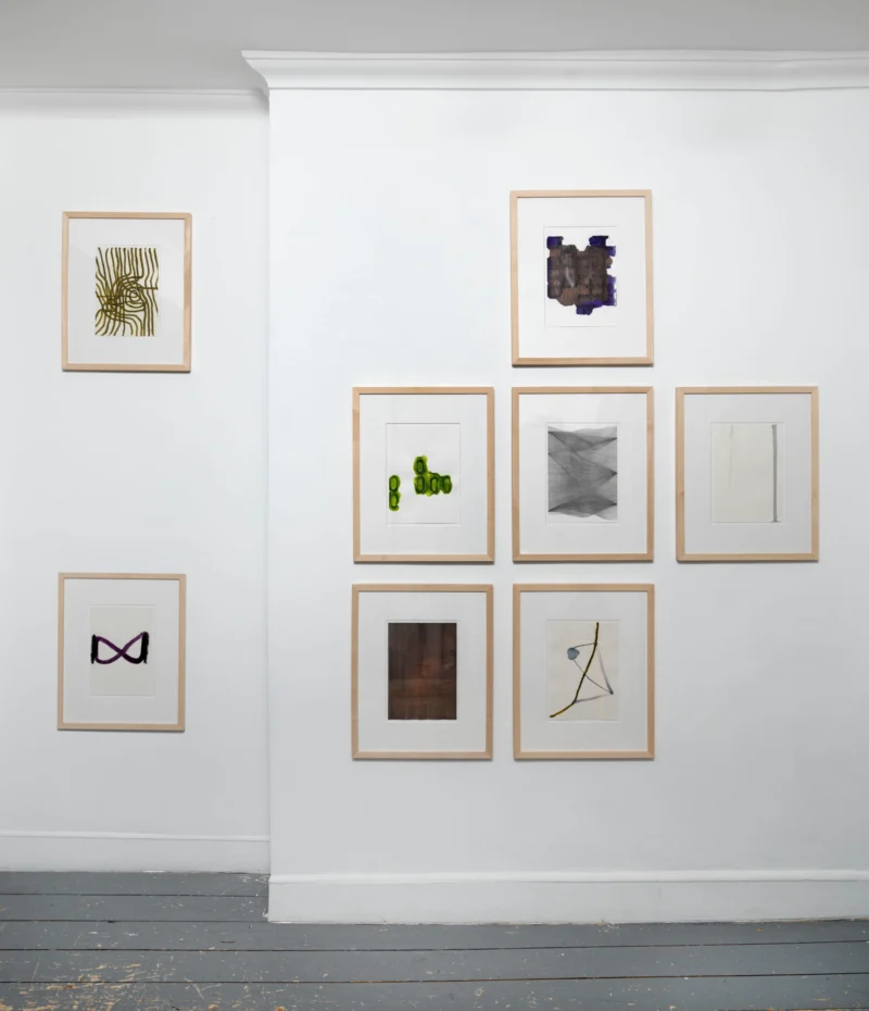 Installation shot from Thomas Müller: Metaxy, @ Patrick Heide Contemporary Art
