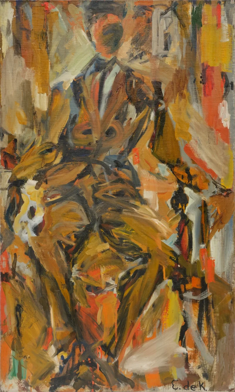 Elaine de Kooning, Portrait of Conrad, 1955