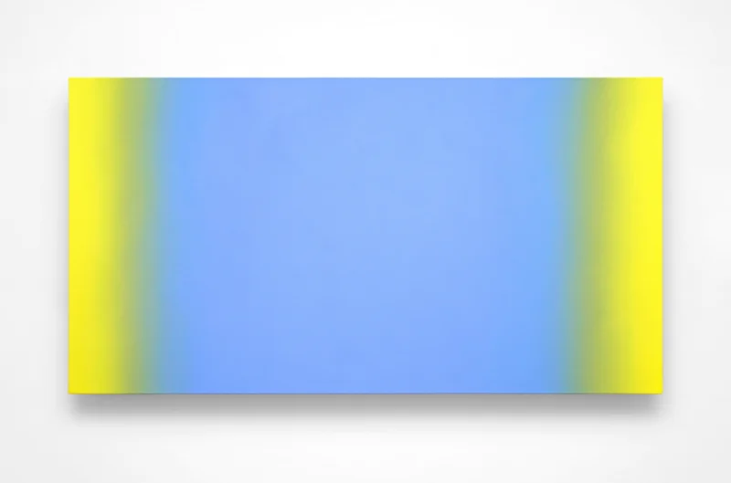 Ruth Pastine, Violet (Yellow), Color Space Series, 2021