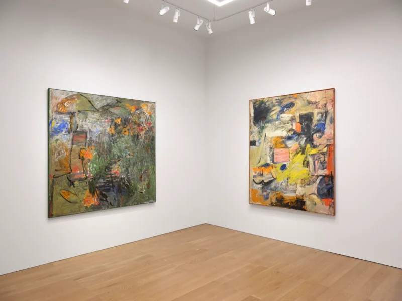 Installation shot from New York City Circa 1960: Works from the Collection of Robert A. Ellison, Jr., @ Schoelkopf