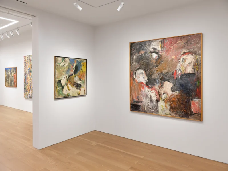 Installation shot from New York City Circa 1960: Works from the Collection of Robert A. Ellison, Jr., @ Schoelkopf