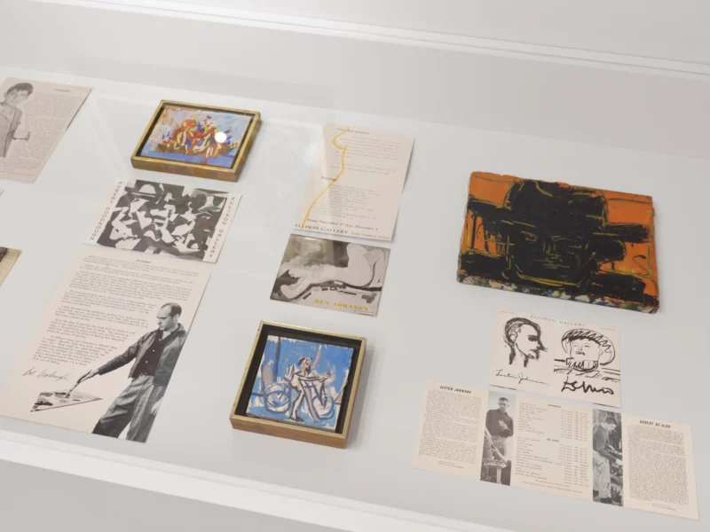 Installation shot from New York City Circa 1960: Works from the Collection of Robert A. Ellison, Jr., @ Schoelkopf