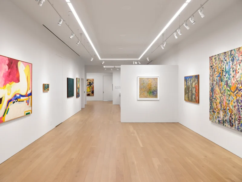 Installation shot from New York City Circa 1960: Works from the Collection of Robert A. Ellison, Jr., @ Schoelkopf