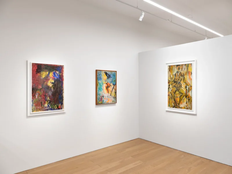 Installation shot from New York City Circa 1960: Works from the Collection of Robert A. Ellison, Jr., @ Schoelkopf