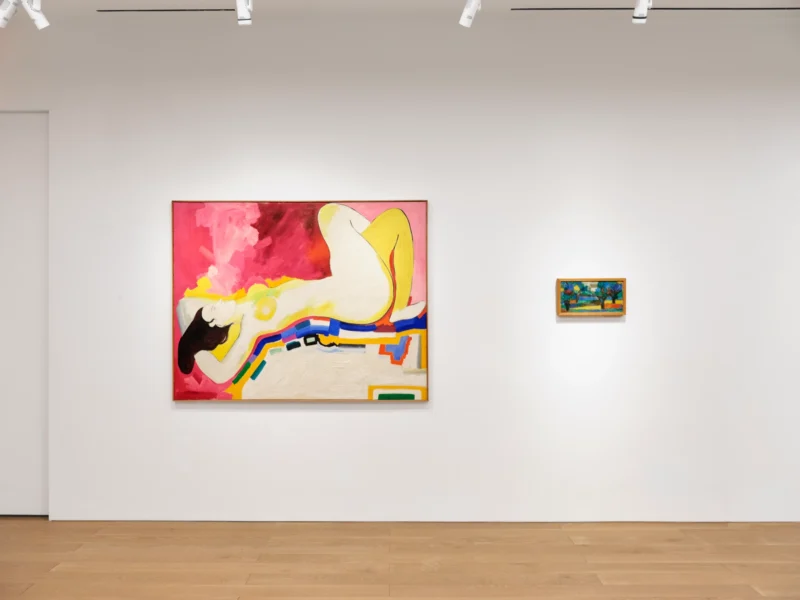 Installation shot from New York City Circa 1960: Works from the Collection of Robert A. Ellison, Jr., @ Schoelkopf