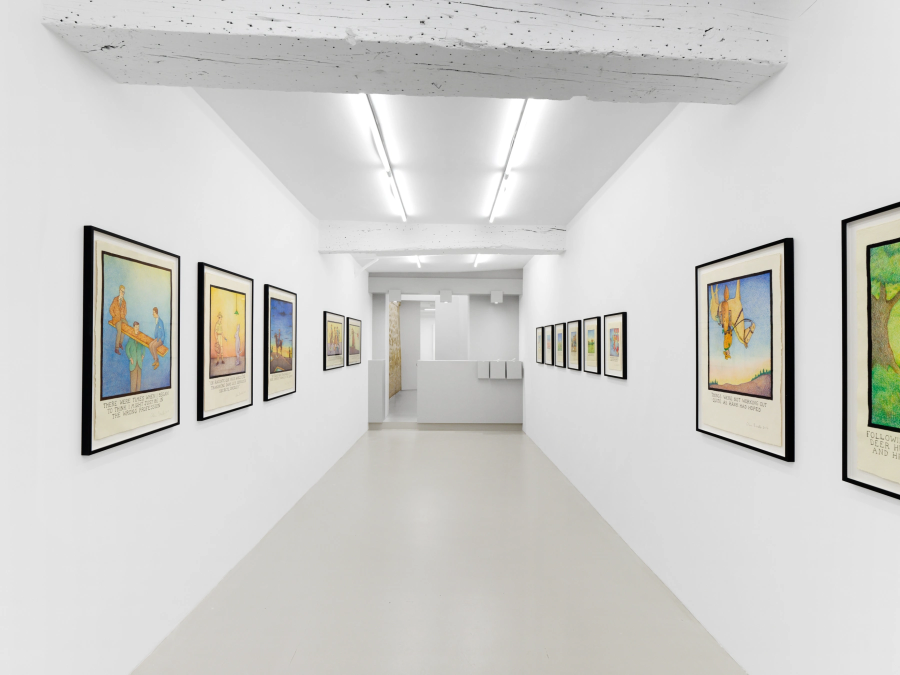 Image for Glen Baxter: The Response from the Parisian Art Critics is Swift and Decisive, at Semiose