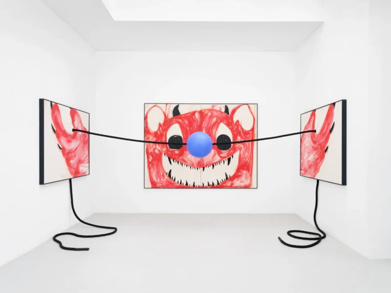 Installation shot from Szabolcs Bozó: Antidote, @ Semiose