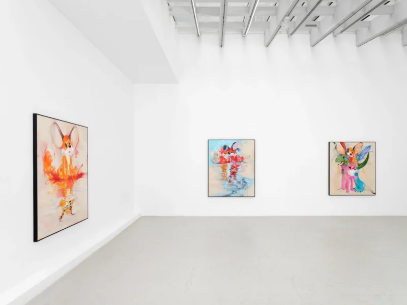 Installation shot from Szabolcs Bozó: Antidote, @ Semiose