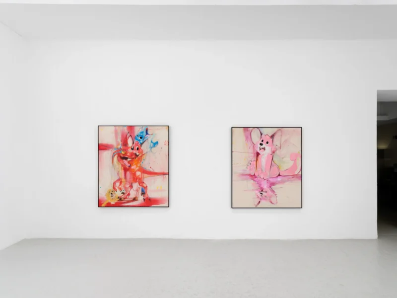 Installation shot from Szabolcs Bozó: Antidote, @ Semiose