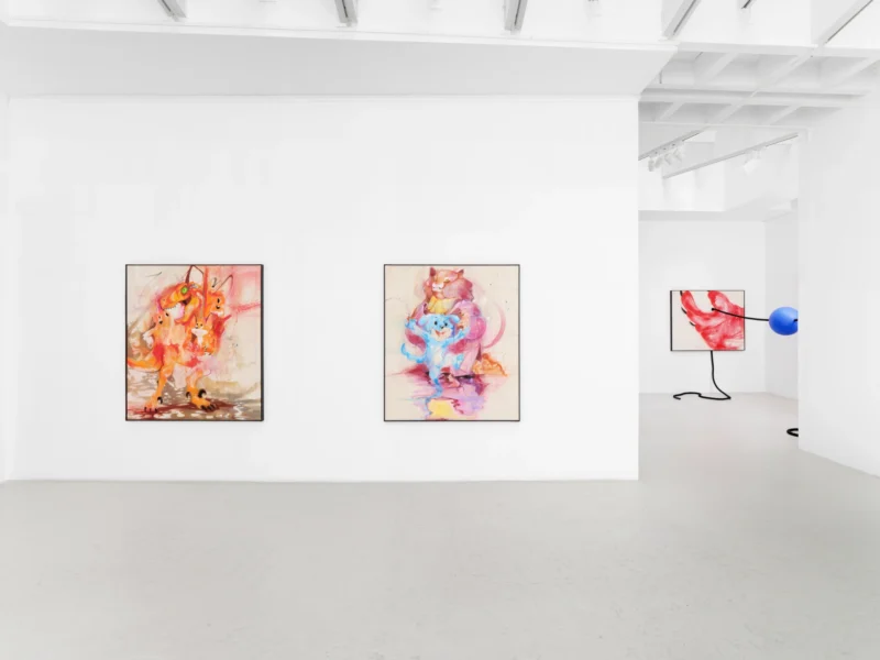 Installation shot from Szabolcs Bozó: Antidote, @ Semiose
