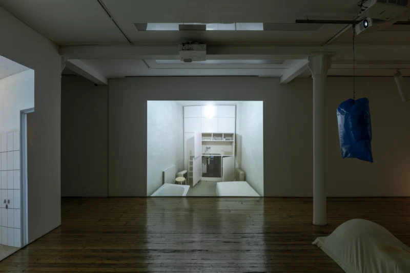 Installation shot from Gregor Schneider: Rheydt NOW, @ Sprovieri