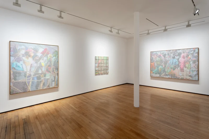 Installation shot from Alioune Diagne: Saytu, @ Templon