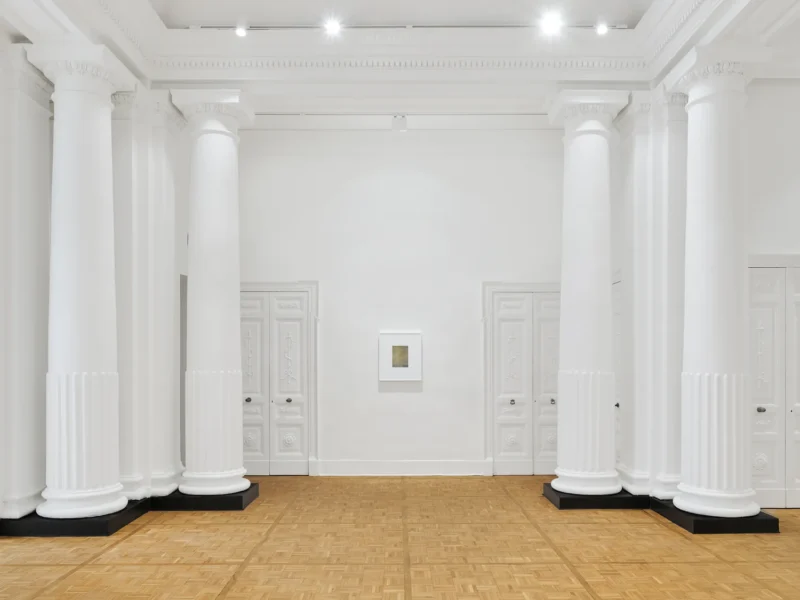 Installation shot from Luisa Lambri Salvatore Emblema, @ Thomas Dane Gallery