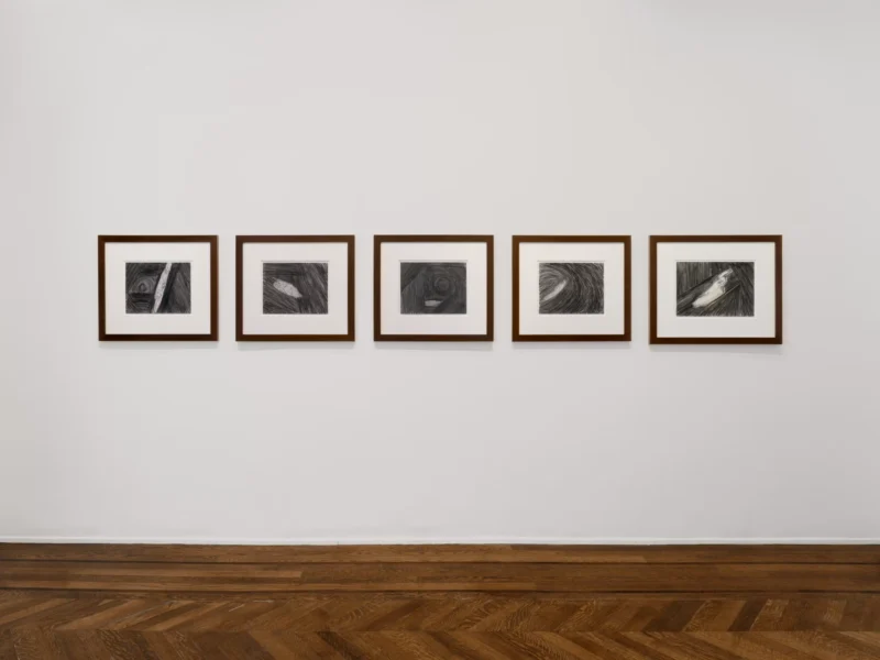Installation shot from Enrico David: Works on Paper: 1995-2026, @ VeneKlasen