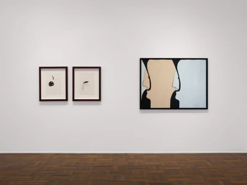 Installation shot from Enrico David: Works on Paper: 1995-2026, @ VeneKlasen