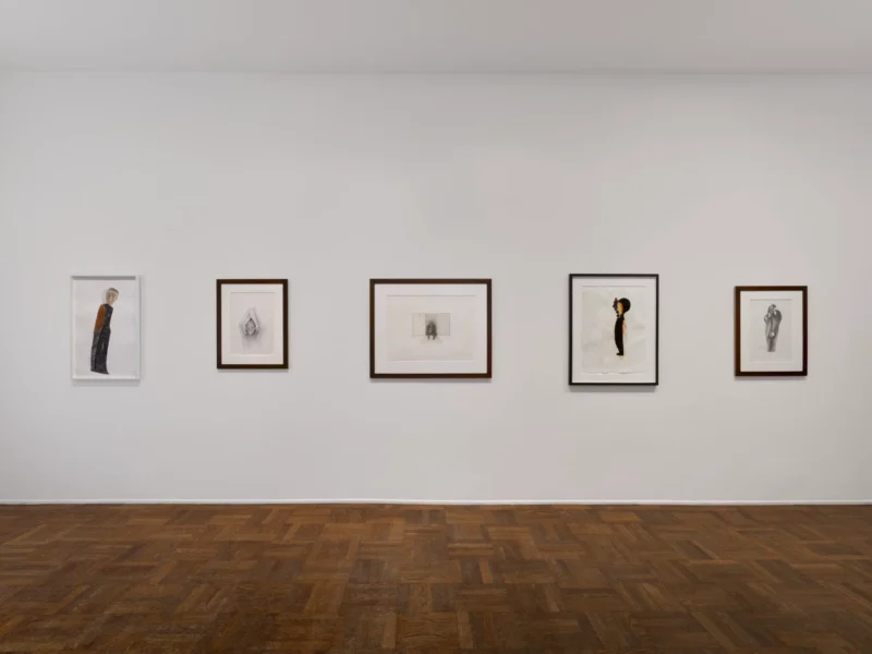 Installation shot from Enrico David: Works on Paper: 1995-2026, @ VeneKlasen