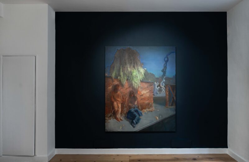 Installation shot from Soryun Ahn: Arbers Aly, @ NORITO