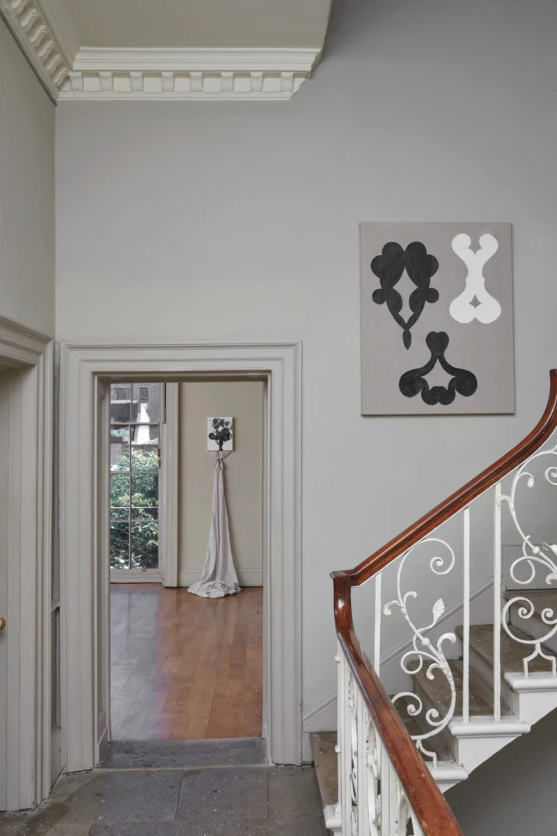 Installation shot from Mikey Cuddihy: Curious Yellow, @ domobaal