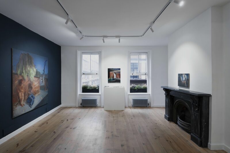 Installation shot from Soryun Ahn: Arbers Aly, @ NORITO