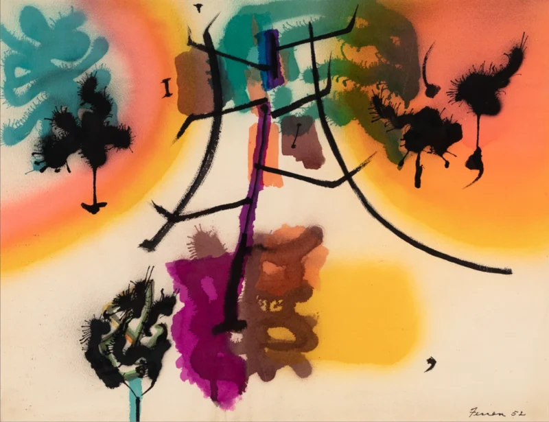 John Ferren, Untitled, 1952