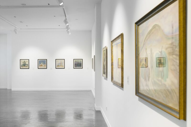Installation shot from Mikayil Abdullayev, @ Gazelli Art House
