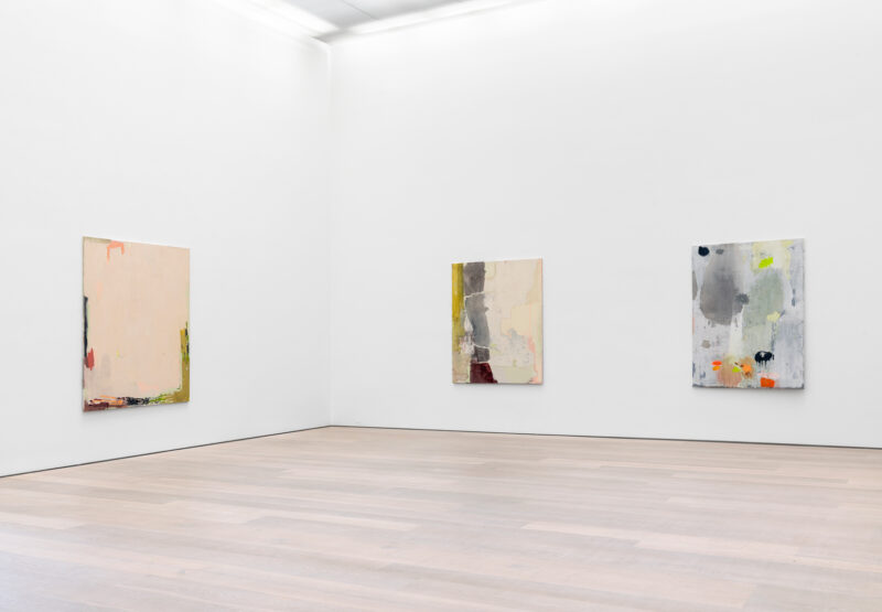 Installation shot from Stefan Müller: Learning By Undoing, @ Galerie Bärbel Grässlin