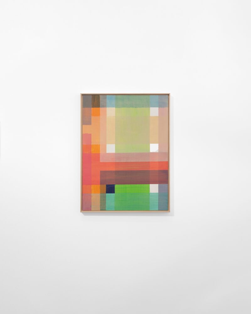 Beat Zoderer, Haiku, #kl, (Dreischichtiges konkretes Aquarell), 2026