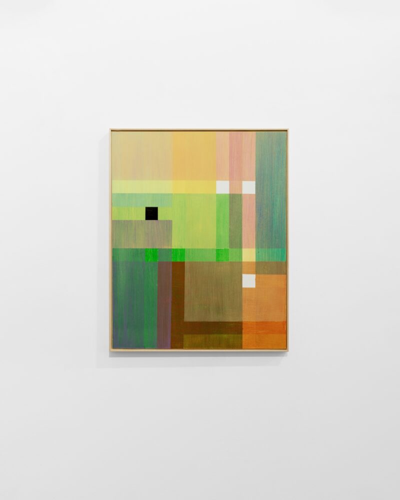 Beat Zoderer, Haiku, #r, (Dreischichtiges konkretes Aquarell), 2026