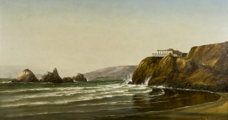 Unknown artist, Cliff House, San Francisco, about 1874-75