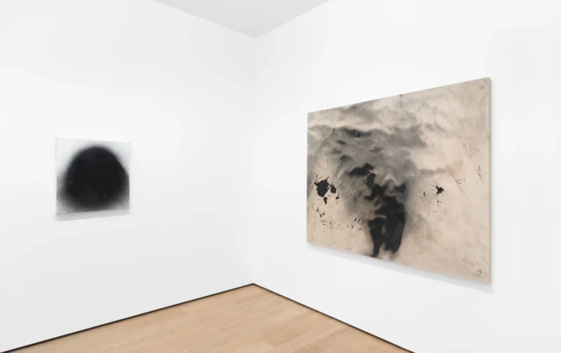 Installation shot from Piene, Mack, Uecker - Light, Space and Time, @ Almine Rech