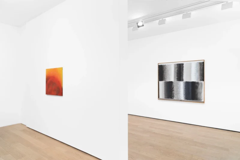 Installation shot from Piene, Mack, Uecker - Light, Space and Time, @ Almine Rech