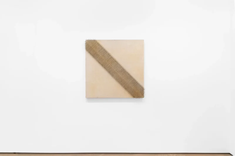 Installation shot from Piene, Mack, Uecker - Light, Space and Time, @ Almine Rech