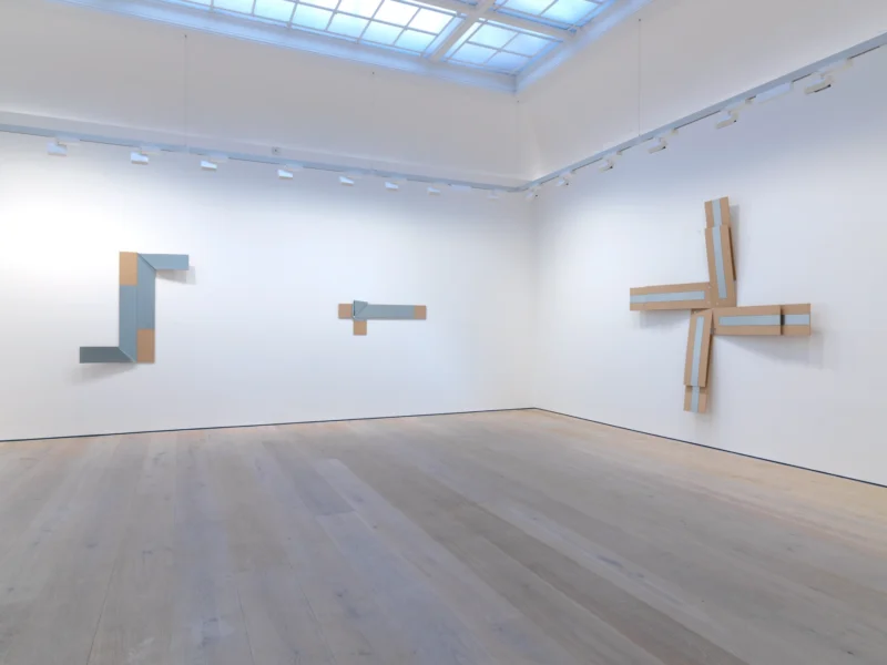 Installation shot from Lesley Foxcroft, @ Annely Juda Fine Art
