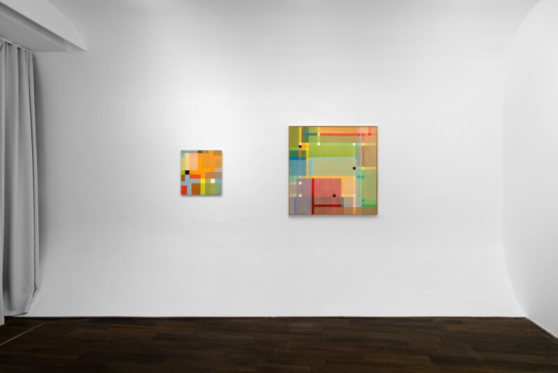 Installation shot from Beat Zoderer: Haiku, @ Bartha_contemporary