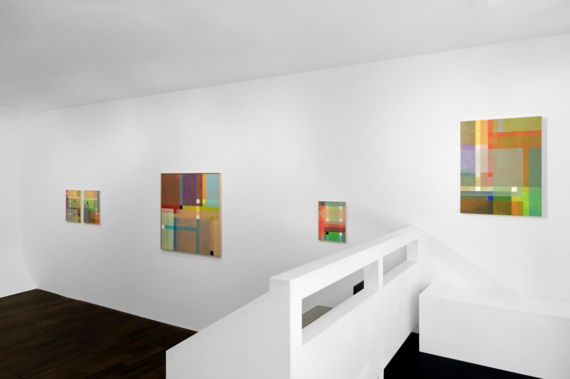 Installation shot from Beat Zoderer: Haiku, @ Bartha_contemporary