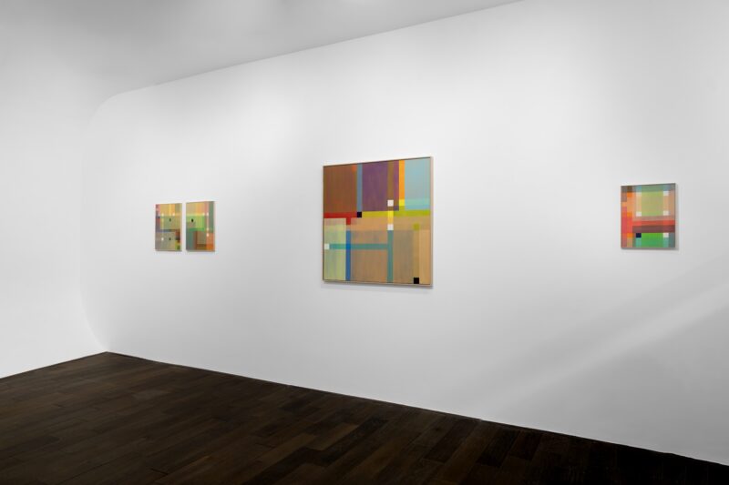 Installation shot from Beat Zoderer: Haiku, @ Bartha_contemporary