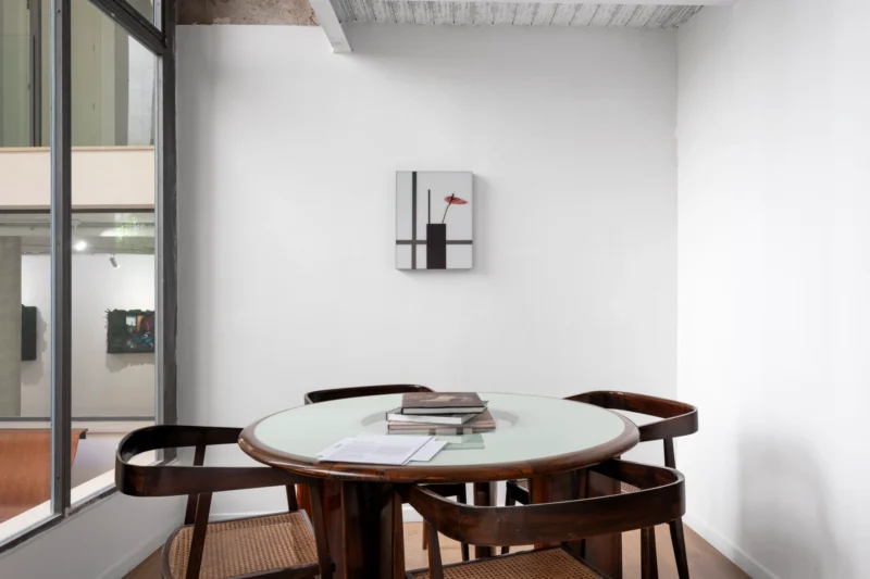Installation shot from Erwin Olaf: Against Time, @ Baró Galeria