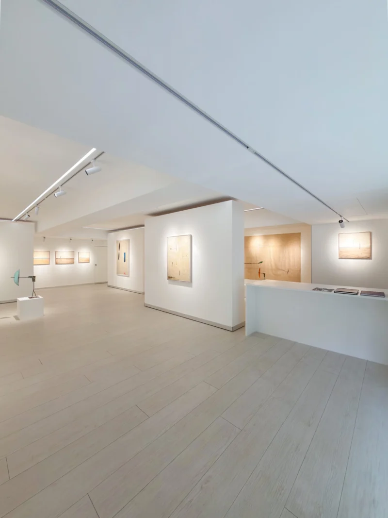 Installation shot from Josep Riera i Aragó: The Voyage of Life - Half-Century Journey into the Unknown, @ Bluerider ART